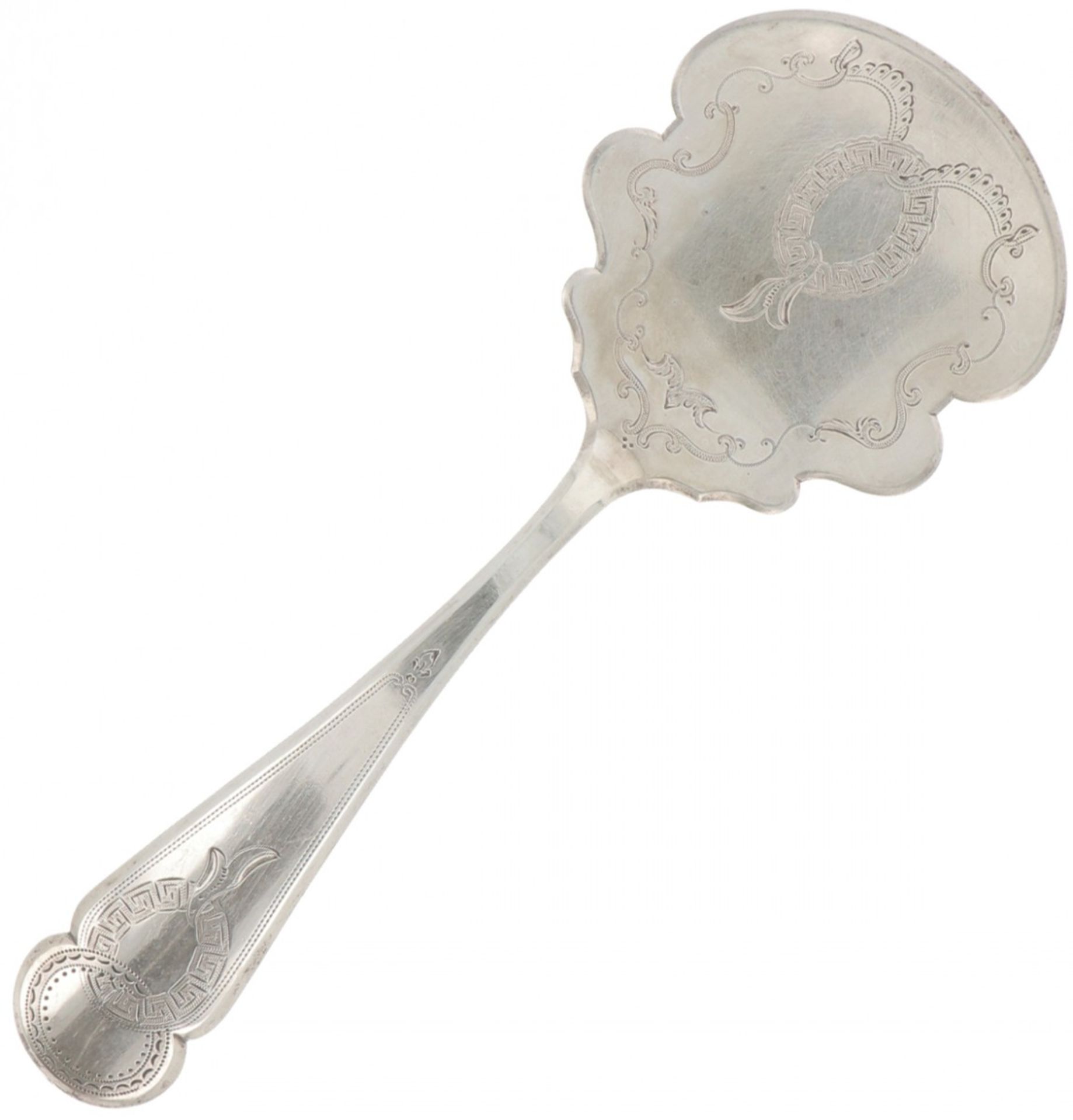 Pie scoop silver.