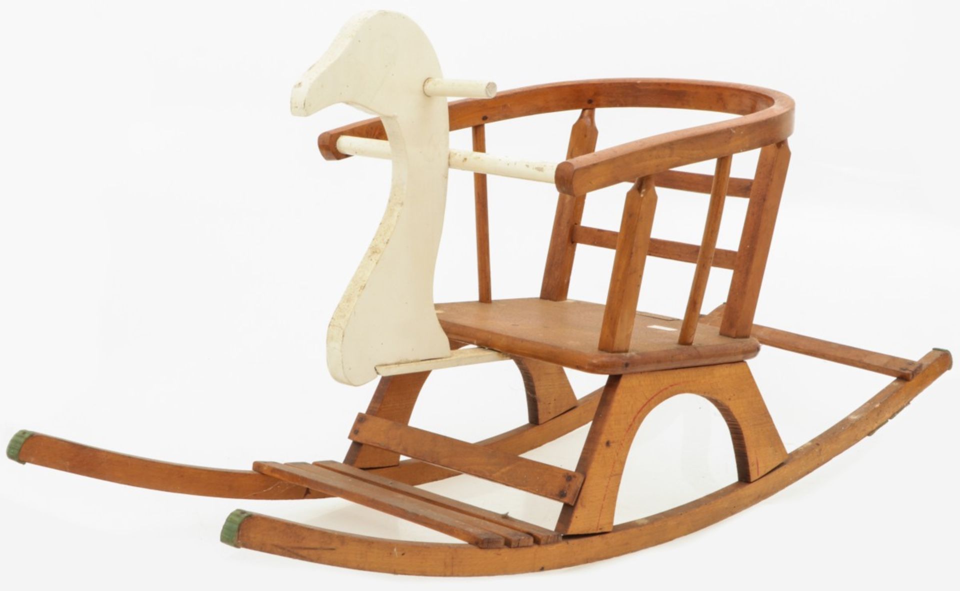 A childs' chair/ rocking horse, 20th century.