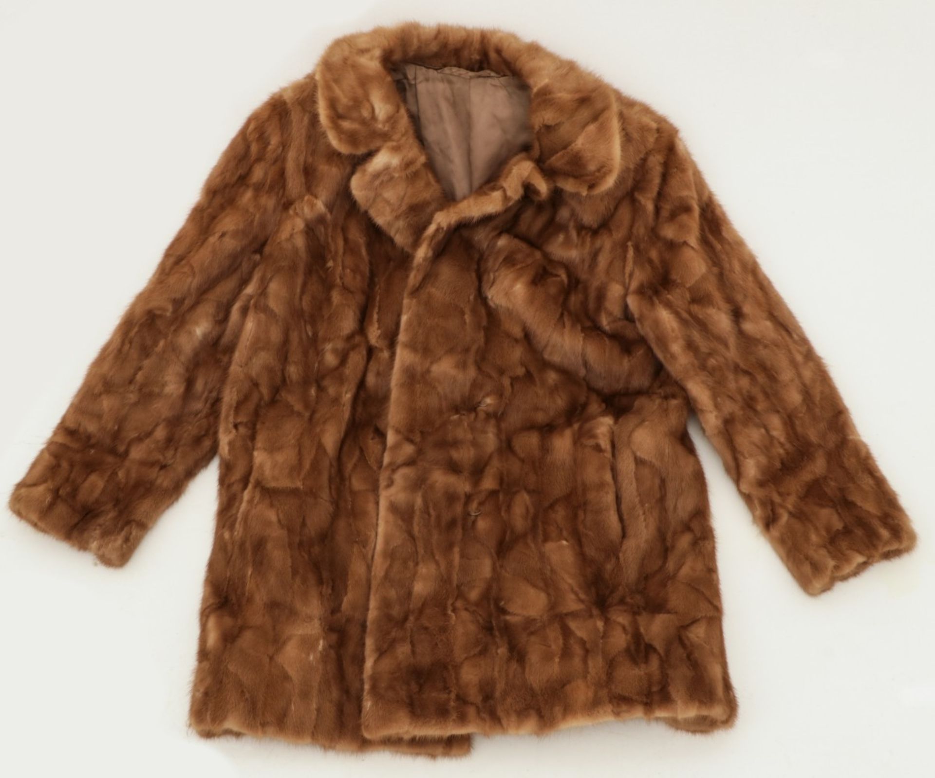 A mink coat, ca. 1930 - 1950.