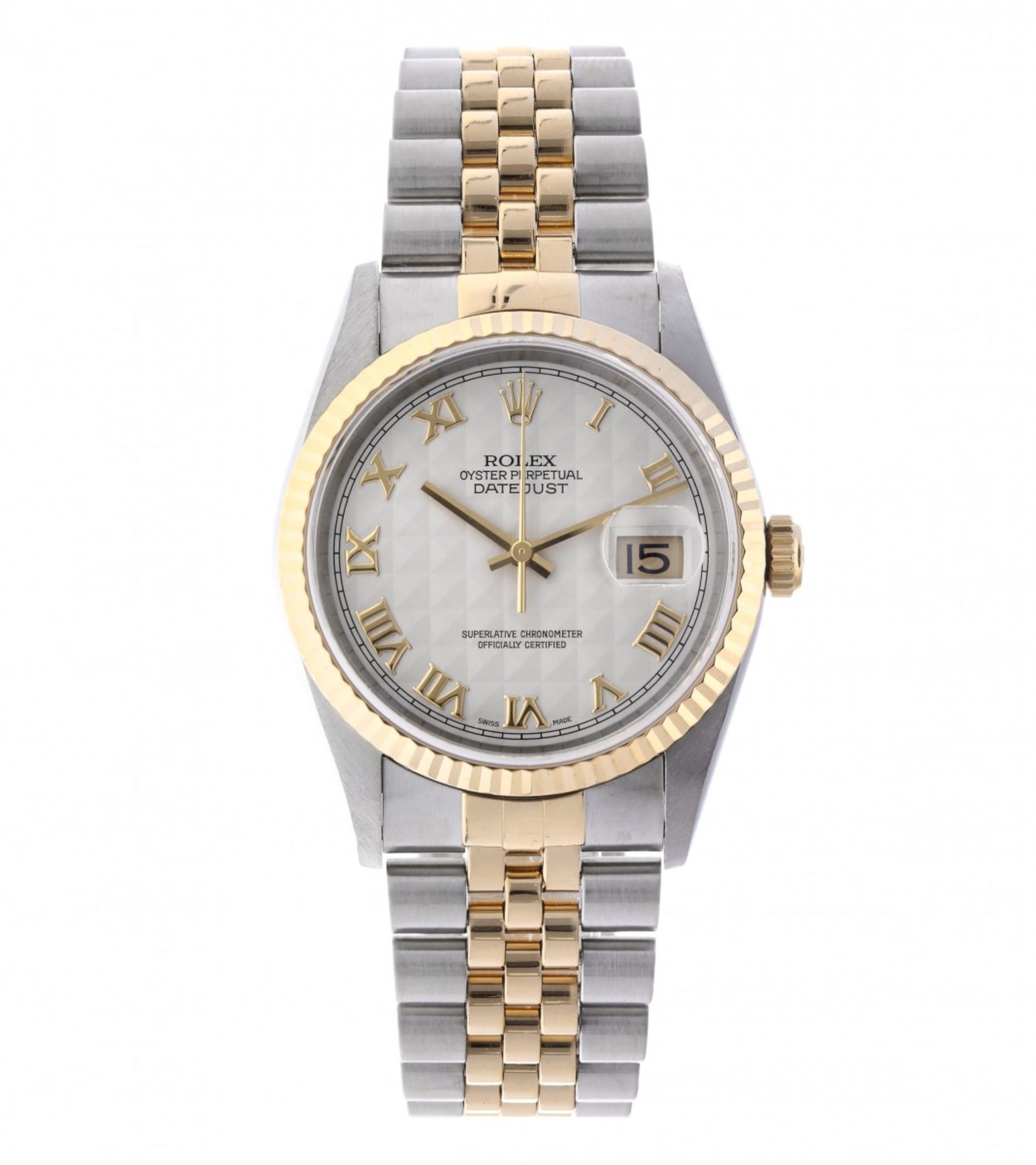 Rolex DateJust 16233 Pyramid Dial - Men's watch - approx. 1999