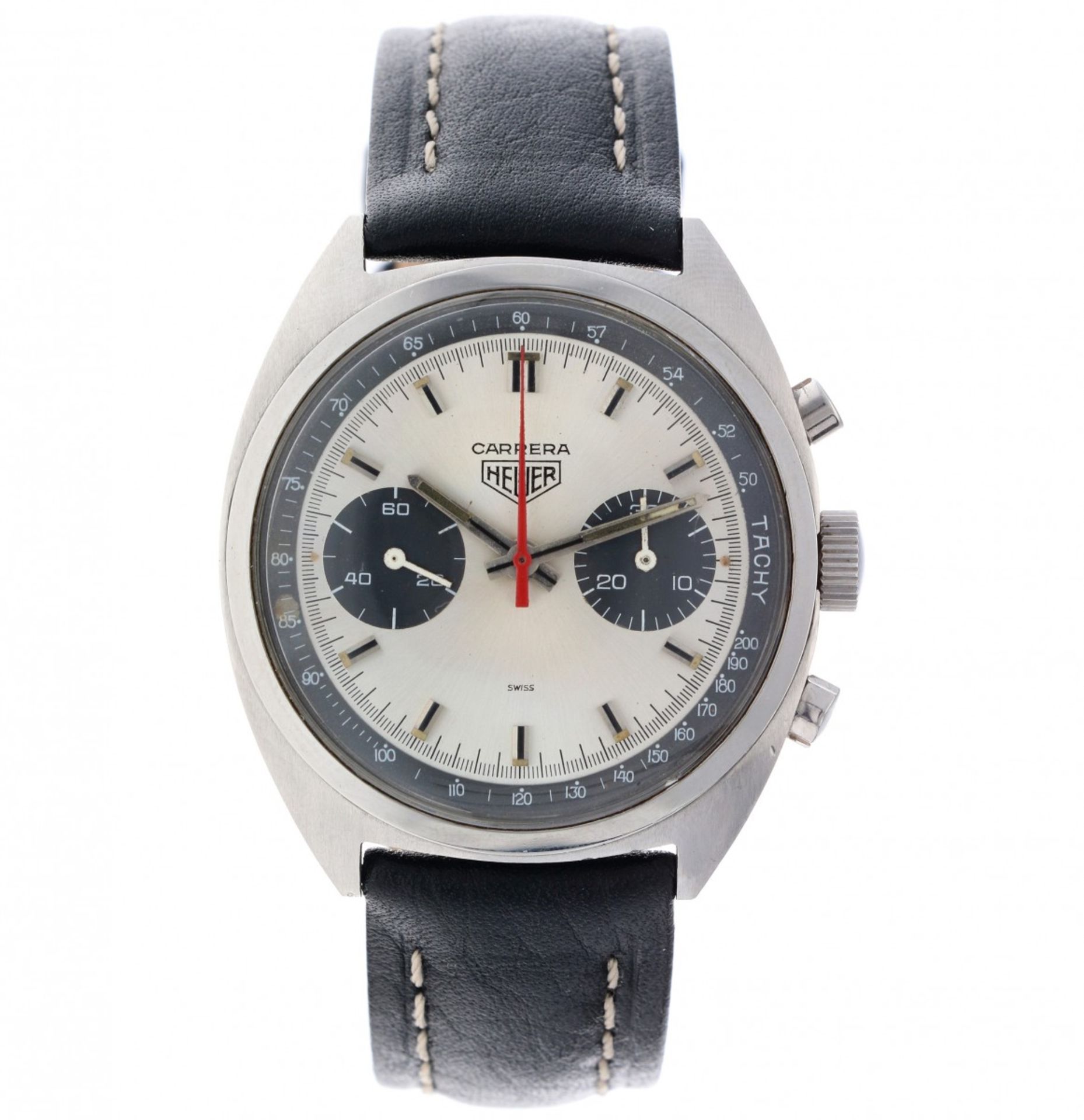 Heuer Carrera 7733 - Men's watch - ca. 1970