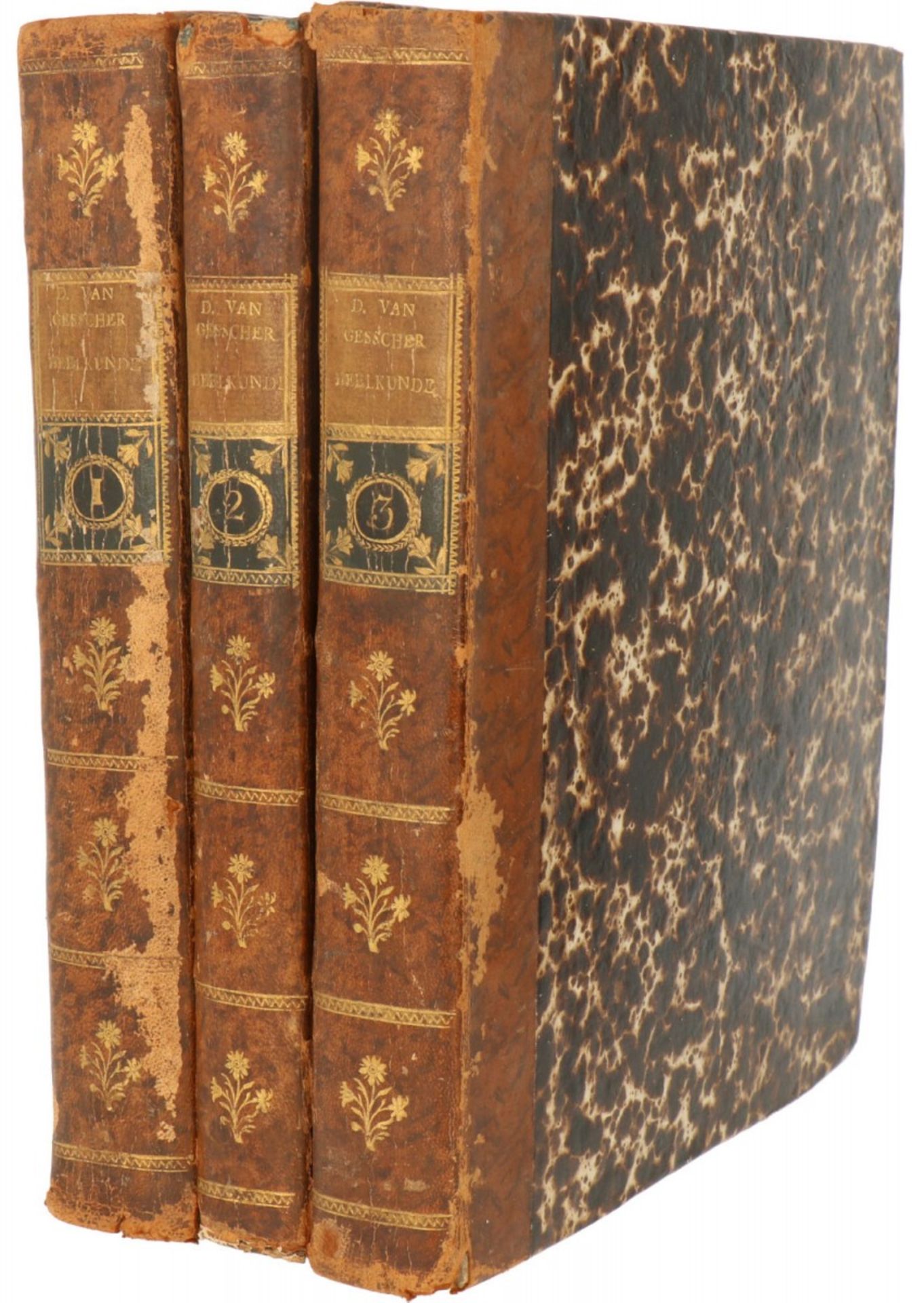 David van Gesscher, A convolute of (3) medical handbooks, Dutch, 18th century.