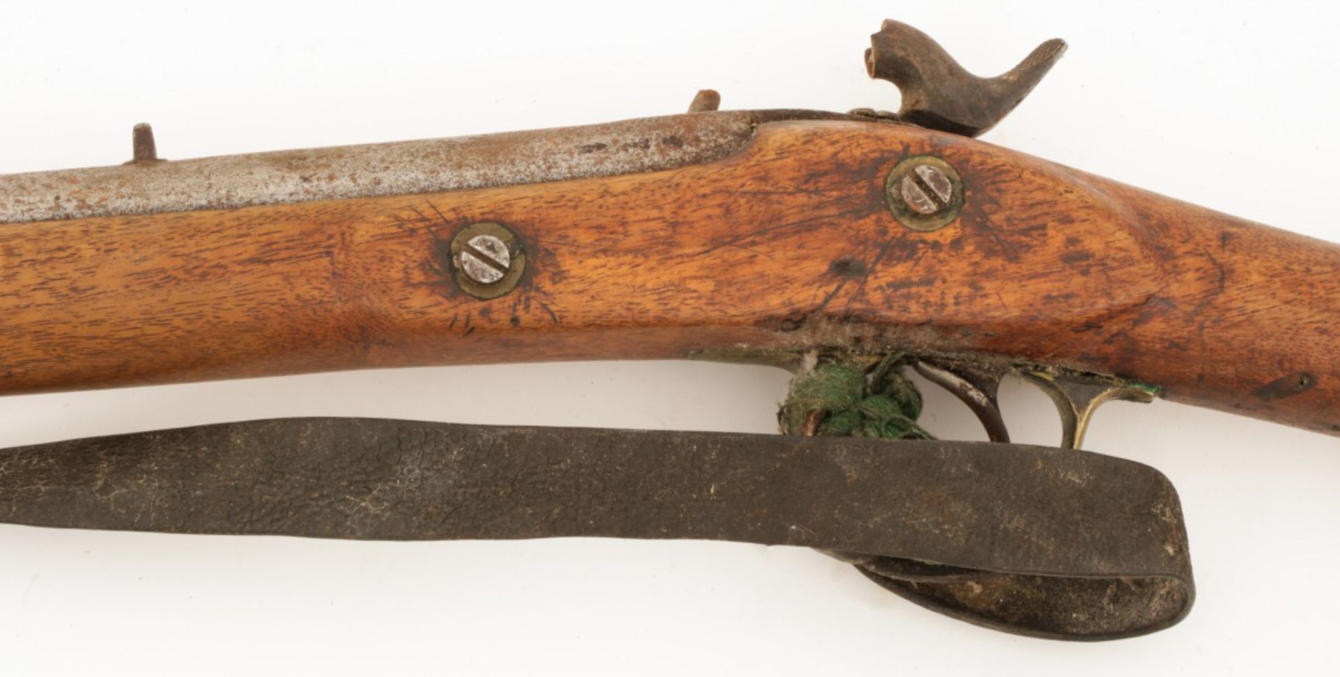A Lee Enfield Tower percussion rifle, England, 1864. - Image 2 of 2