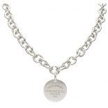 Silver Tiffany & Co. Return to Tiffany necklace - 925/1000.