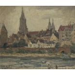 Evert Moll (Voorburg 1878 - 1955 The Hague), View of a city.