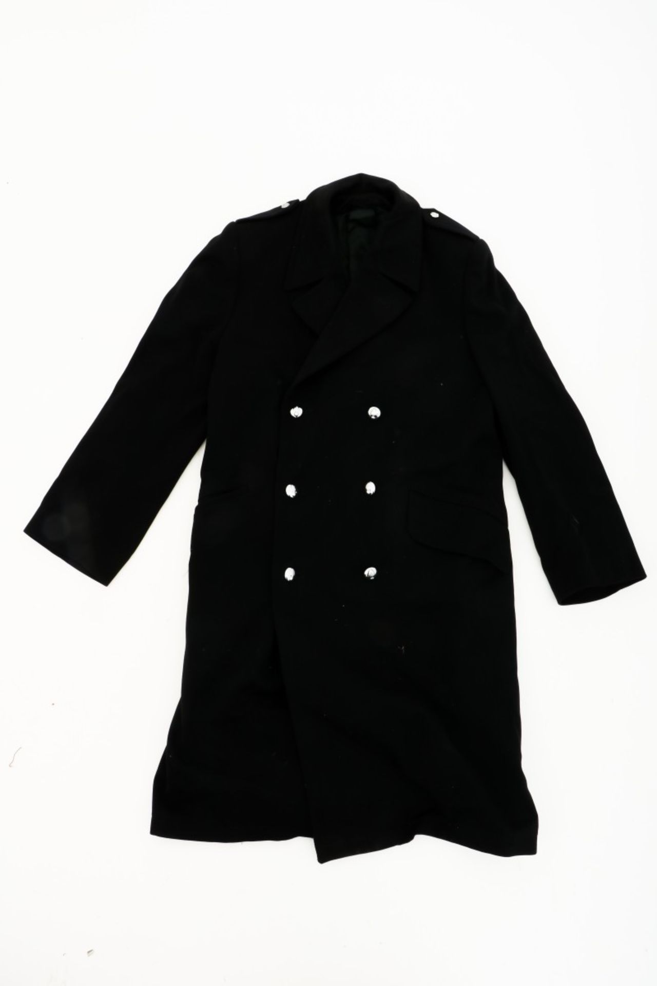 A "Koninklijke Marechaussee" (KMAR) uniform set, including overcoat, Dutch, ca. 1970. - Bild 2 aus 4