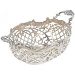 Bonbon basket silver.