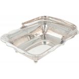 Puff pastry basket silver.