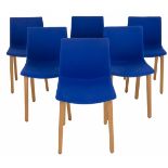 Stefano Sandonà (B. 1974), a set of (6) chairs, model: Kanvas, by: Gaber, Italy, ca. 2000.