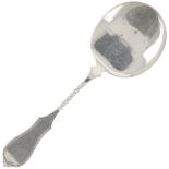 Ice cream scoop silver.