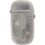 Vesta case / Tinder box silver.