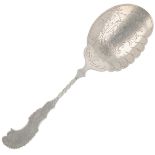 Ice cream scoop silver.