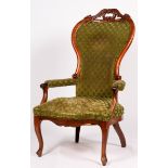 A Voltaire chair, Dutch, 1st half 20th century.