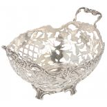 Bonbon basket silver.