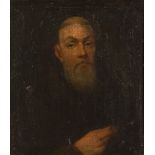 Flemmish School, ca. 1900. Portrait of a monastic.