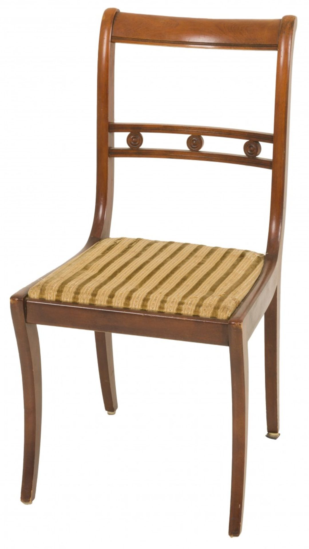 A set of (4) Regency-style mahogany dining chairs, 20th century. - Image 2 of 2