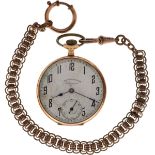 14k Golden Pocketwatch. chronometre Nouveau - Gent's - appr. 1880