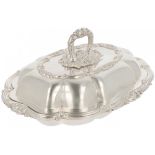 Silver-plated decking dish.