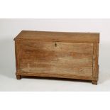 An oakwood chest, Dutch, 20th century.