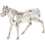 Miniature horse silver.