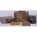 A lot comprised of (5) various boxes, France, 19th century and later.
