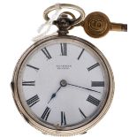 Silver Pocket Watch, Nordman Geneve - Gent's - appr. 1850