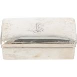 Dressing table box silver.