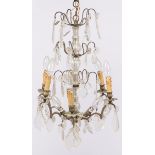 A Louis XV-style chandelier, France, 20th century.