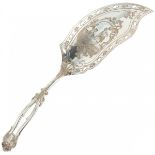 Fish scoop silver plated.