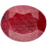 GLI Certified Natural Ruby Gemstone 19.600 ct.