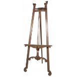 A Louis XV-style gallery easel, Dutch, 1st half 20th century.