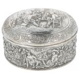 Tea caddy silver.