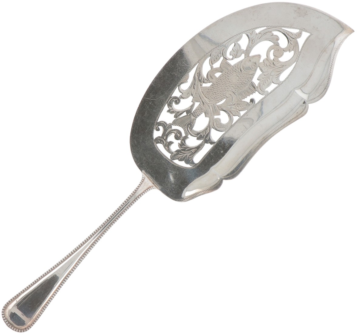 Fish shovel silver.