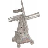 Miniature windmill silver.