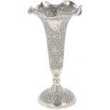 Carnation vase silver.