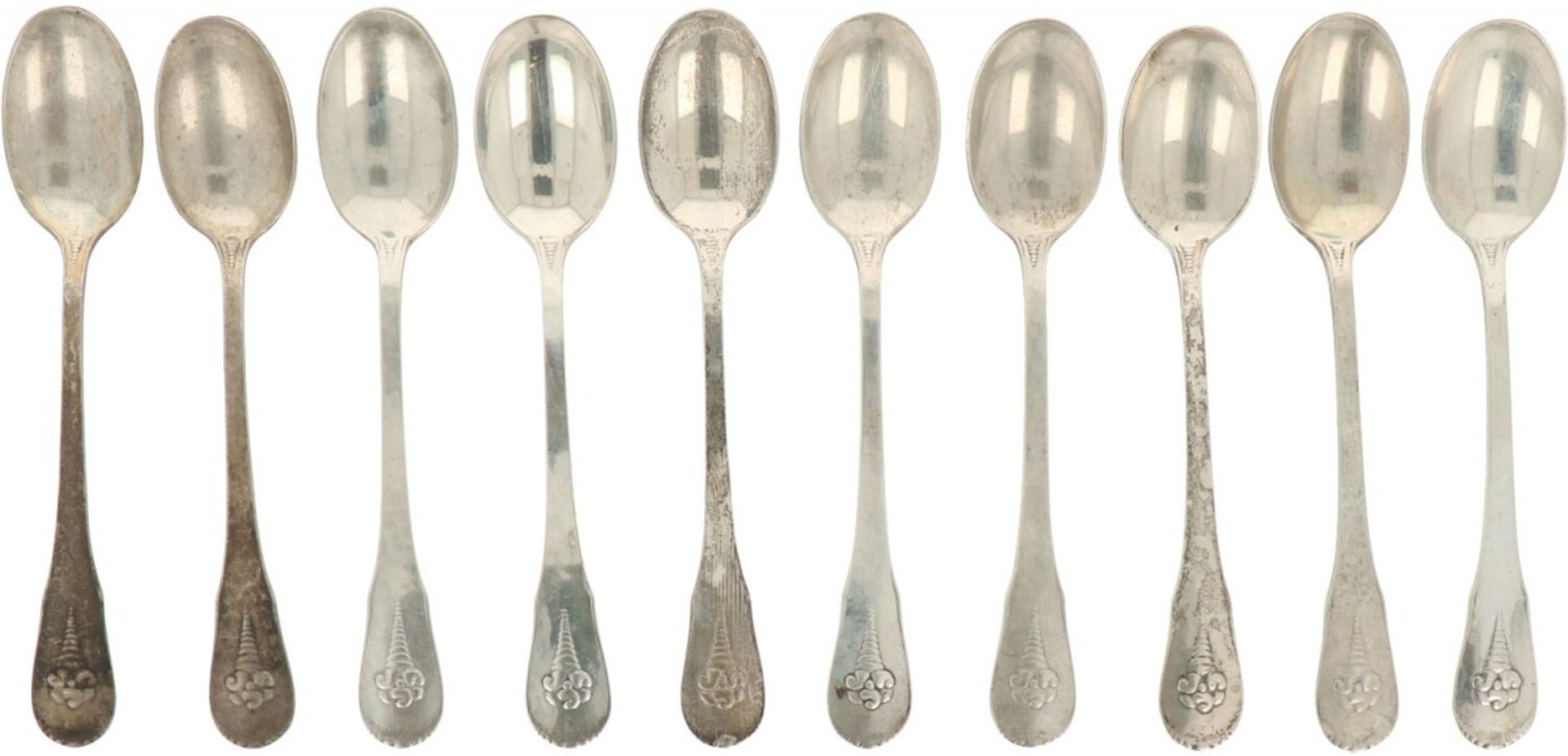 (10) piece set of teaspoons.