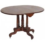 A mahogany drop-leaf table, Holland, 20th century.