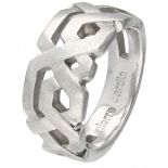 Silver openwork Pierre Cardin ring - 925/1000.