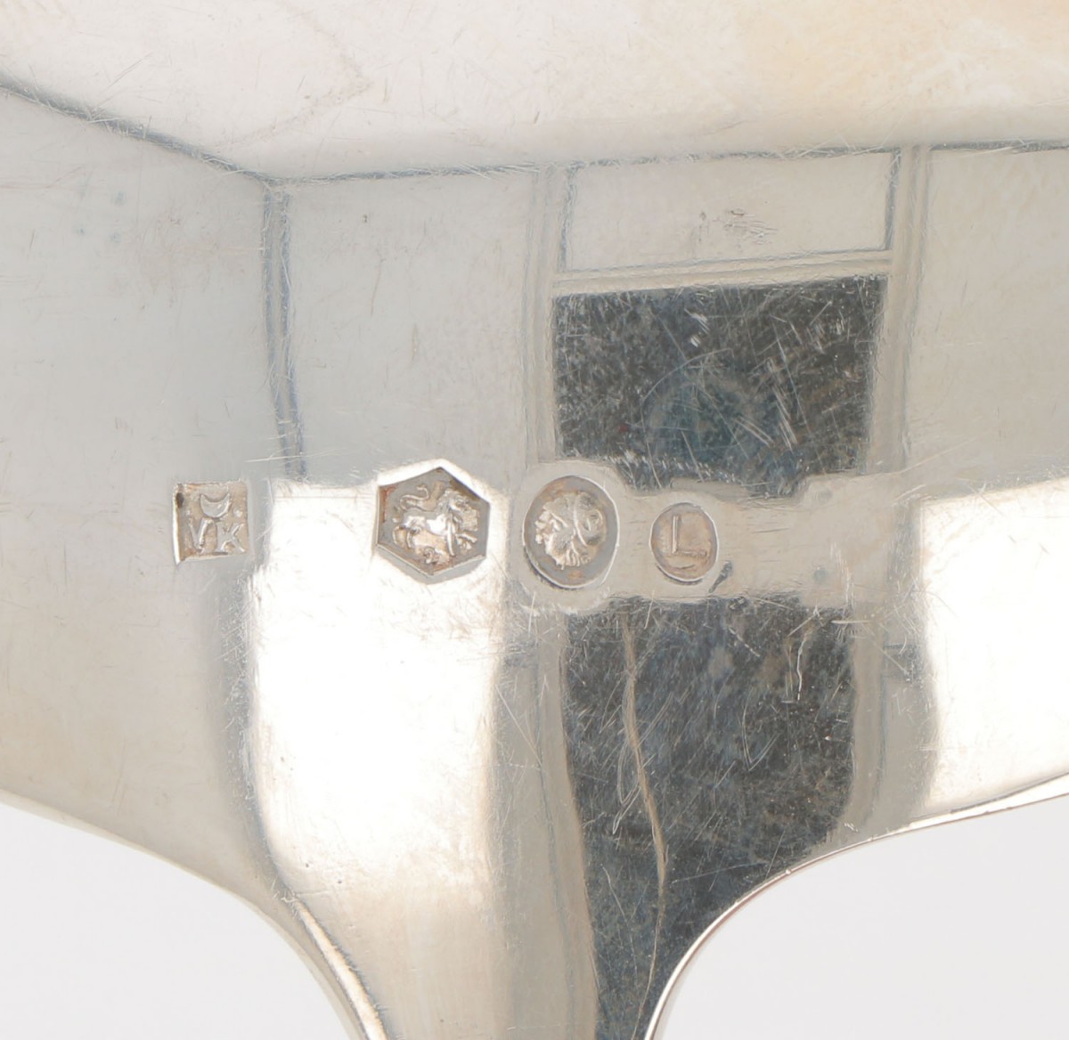 Soup ladle in original box silver. - Image 2 of 3