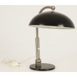 A desk lamp, Dutch, mid. 20th century.