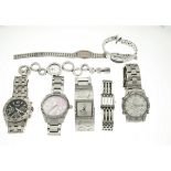 8 wrist watches