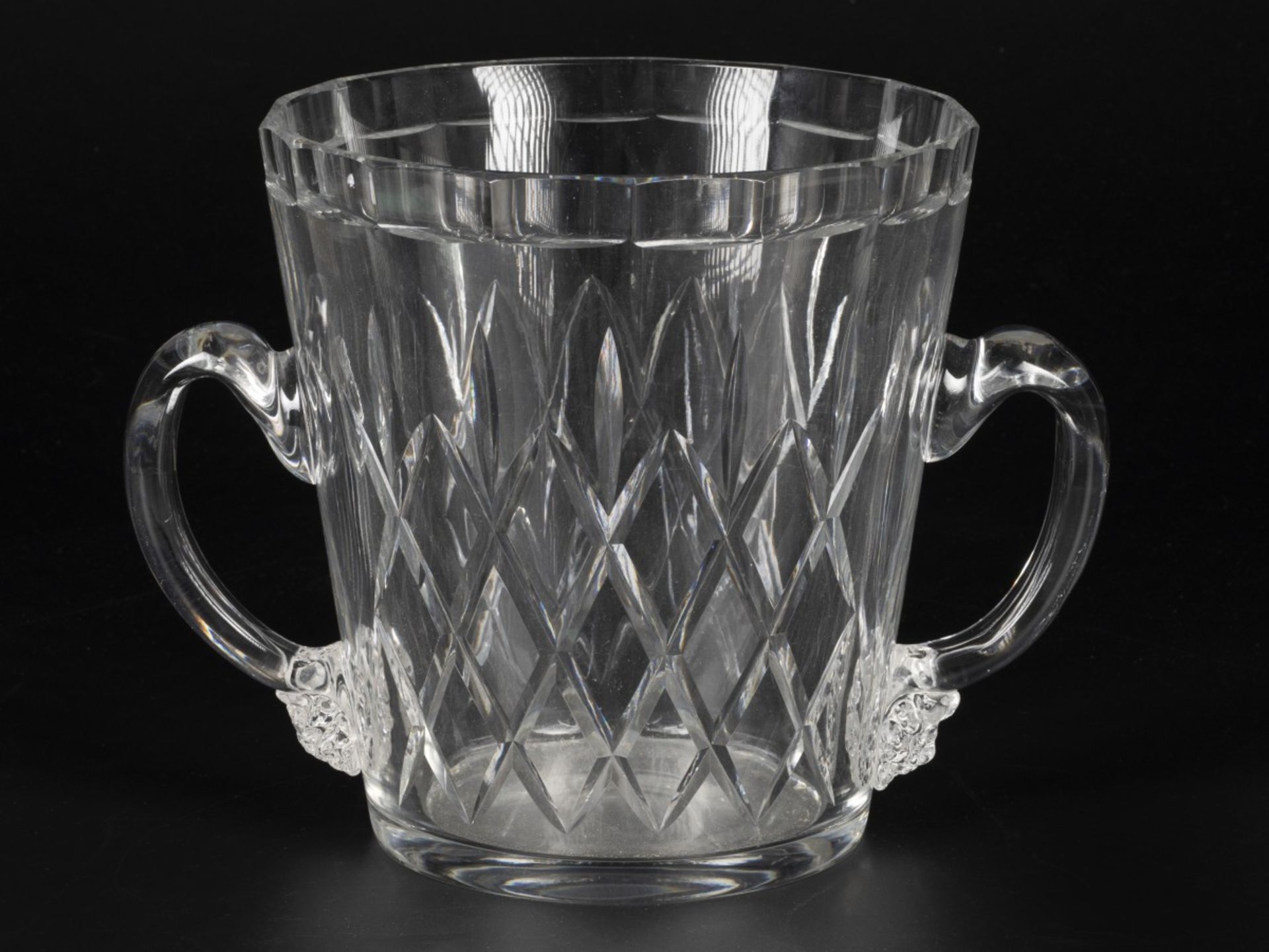 Champagne cooler bohemian crystal