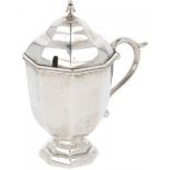 Mustard pot silver.