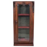 A mahogany display cabinet, Holland, ca. 1900.