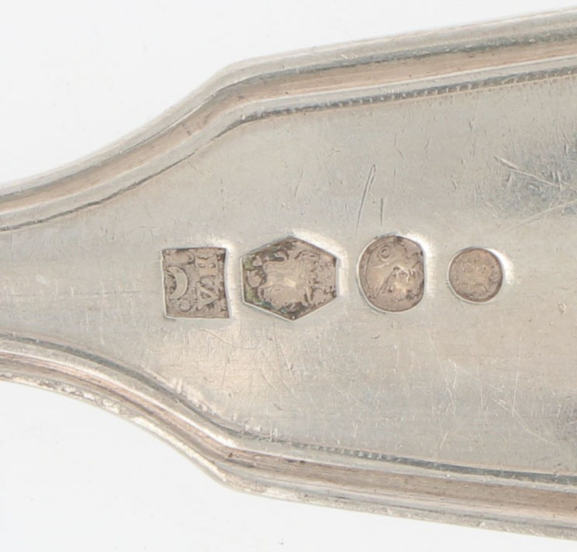 (2) piece silver cutlery. - Image 2 of 2