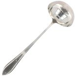 Soup ladle in original box silver.