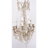 A Louis XVI-style pendant chandelier, France, 20th century.