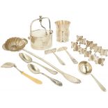 Lot miscellaneous silver-plated