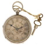 Silver Pocketwatch - Gent's - appr. 1780