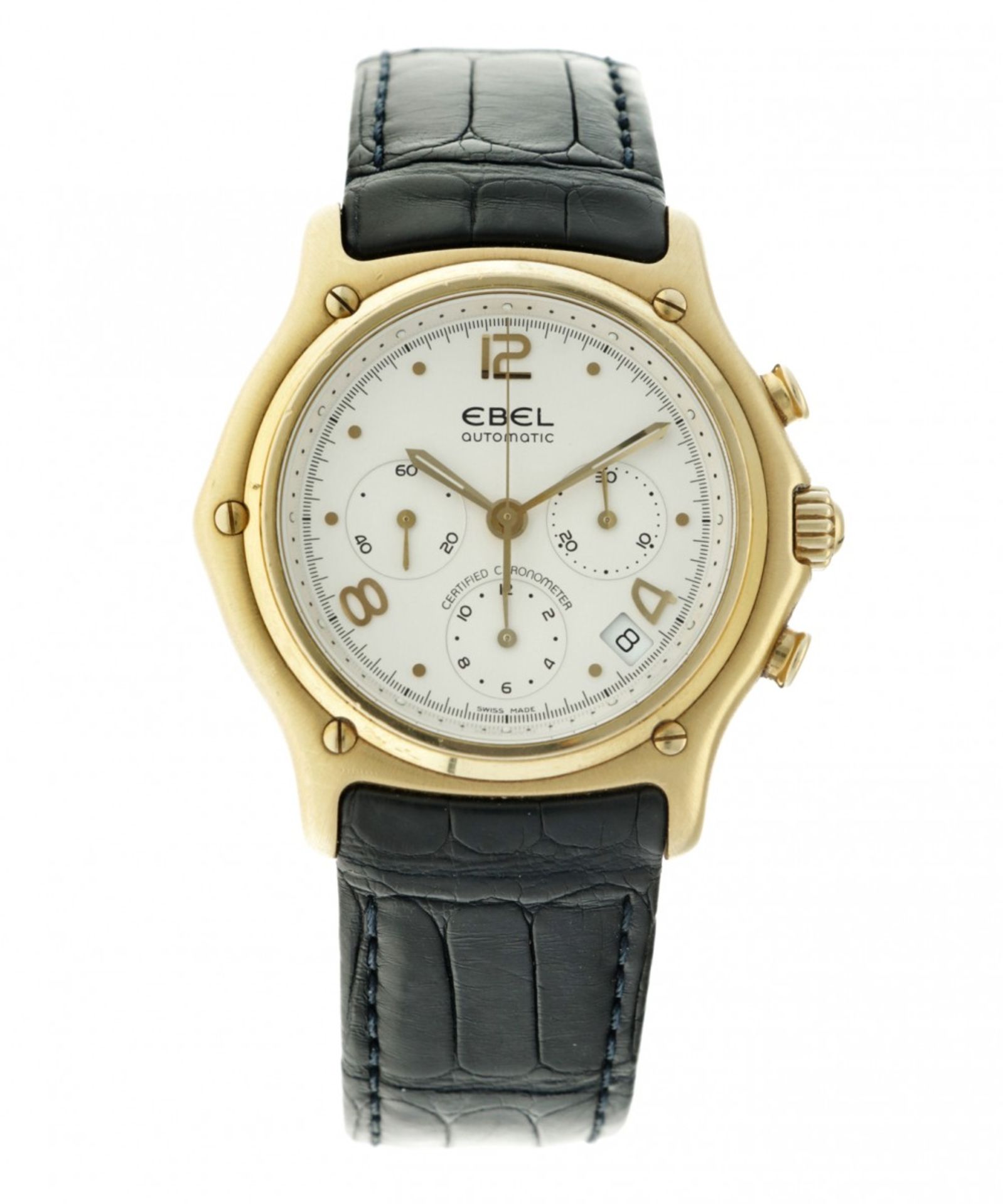 Ebel 1911 Chronograph E8137241 - Men's Watch appr. 2000.